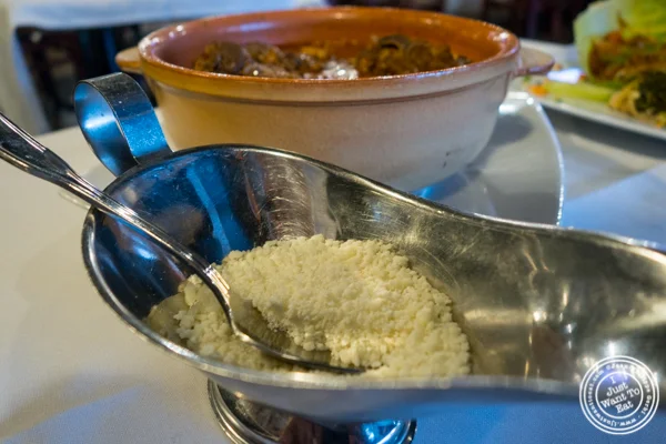 Arni youvetsi at Jimbo's, Greek Restaurant and Bar in Astoria, Queens