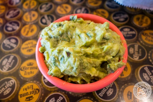 Side of guacamole at El Centro in Hell's Kitchen, NYC