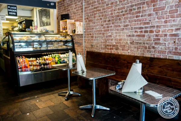 Dining room at Empanadas Café in Hoboken, NJ