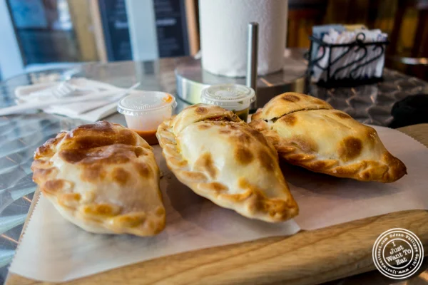 Empanadas at Empanadas Café in Hoboken, NJ