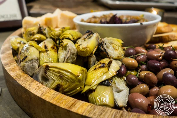 Artichokes at Todd English Food Hall at the Plaza Hotel, NYC, New York