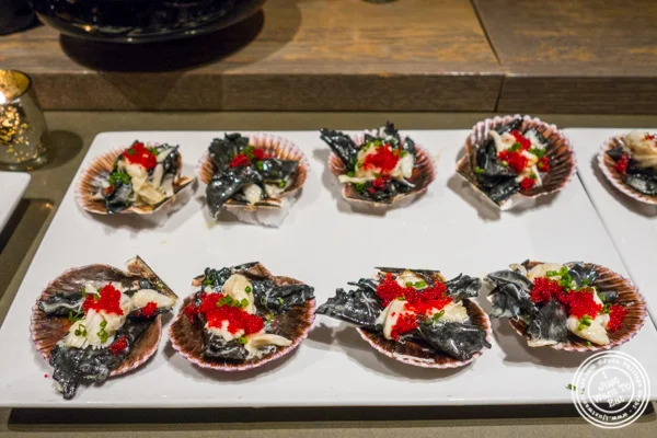 Squid Ink Cavatelli at Todd English Food Hall at the Plaza Hotel, NYC, New York
