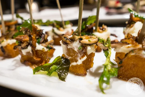 Roast squash agrodolce at Todd English Food Hall at the Plaza Hotel, NYC, New York