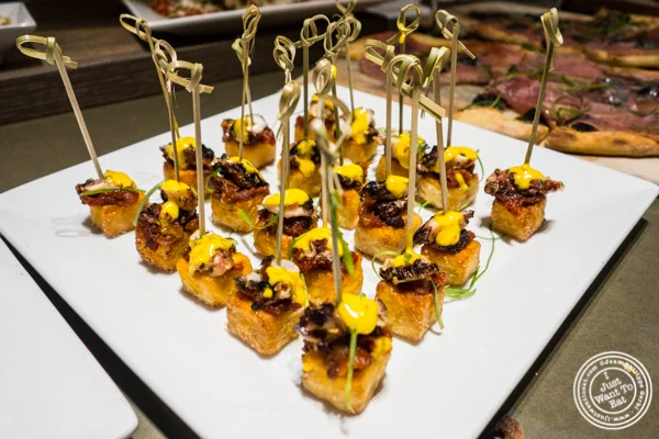 Polenta at Todd English Food Hall at the Plaza Hotel, NYC, New York