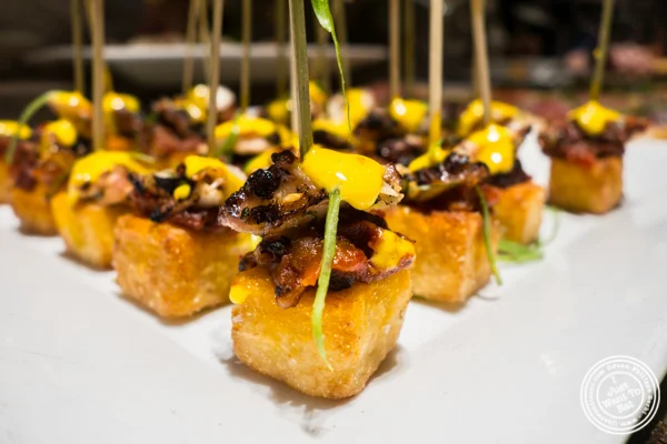 Polenta at Todd English Food Hall at the Plaza Hotel, NYC, New York
