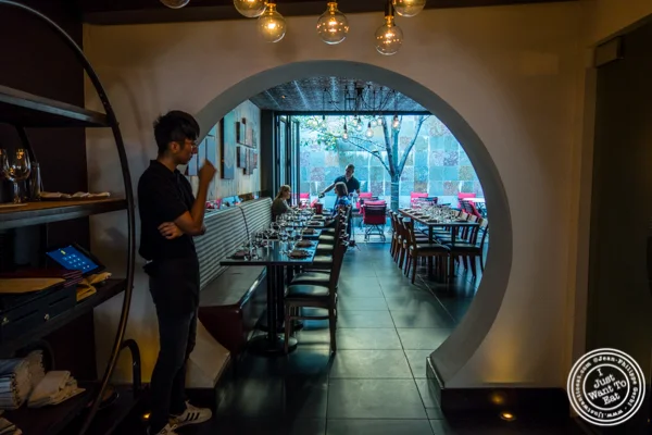 Dining room at Kurry Qulture in Astoria, Queens