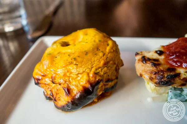 Tandoori mushroom at Kurry Qulture in Astoria, Queens