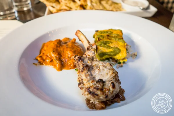 Non-vegetarian course at Kurry Qulture in Astoria, Queens