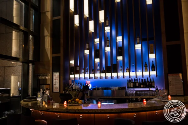 Bar on the 1st floor at Fogo de Chao in NYC, New York
