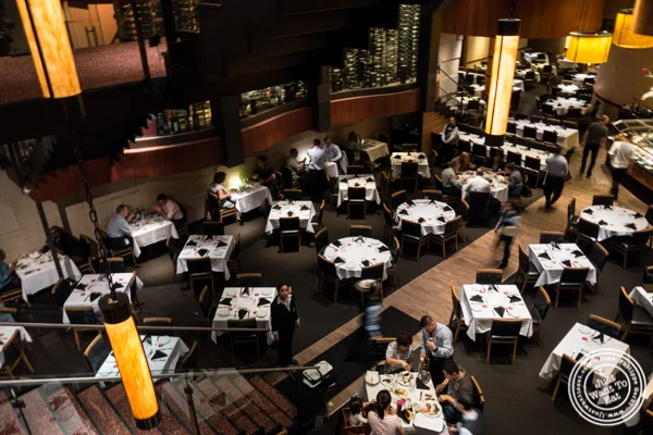 Dining room at Fogo de Chao in NYC, New York
