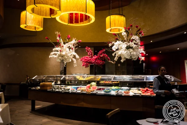 Salad bar at Fogo de Chao in NYC, New York