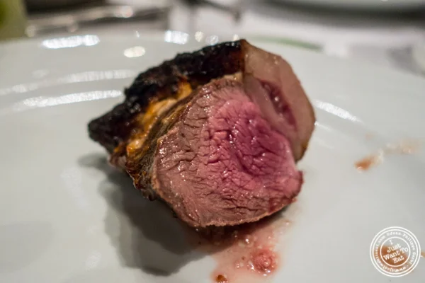 Garlic steak at Fogo de Chao in NYC, New York