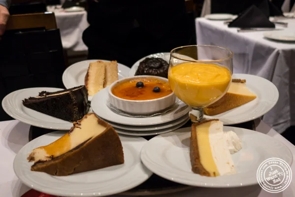 Desserts at Fogo de Chao in NYC, New York