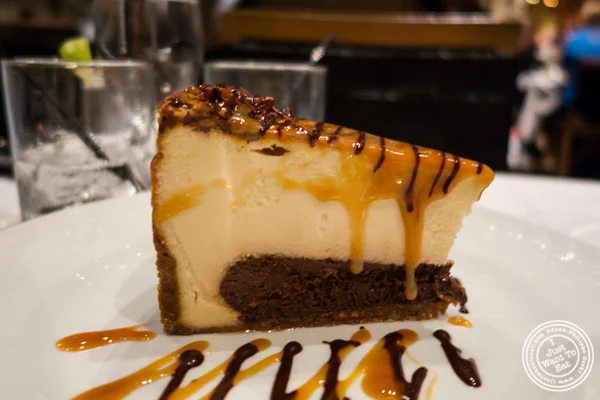 Chocolate cheesecake at Fogo de Chao in NYC, New York