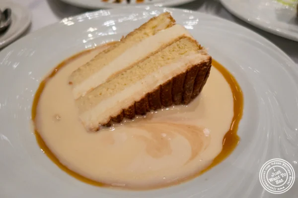 Tres leches at Fogo de Chao in NYC, New York