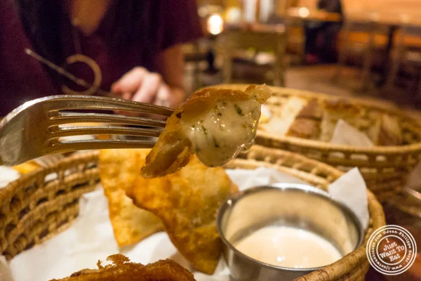 Pastel de queijo at Beija Flor, Long Island City