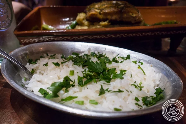 Rice at Beija Flor, Long Island City
