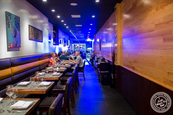 Dining room at Lala Sahab in NYC, New York