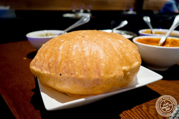 Poori at Lala Sahab in NYC, New York