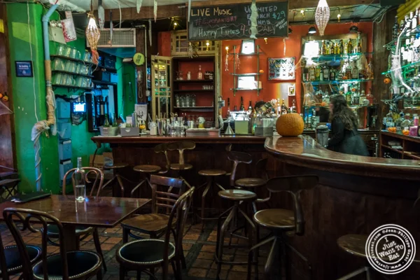 Doing room at Esperanto in Alphabet City, NYC