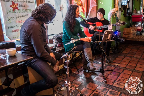 Live music at Esperanto in Alphabet City, NYC
