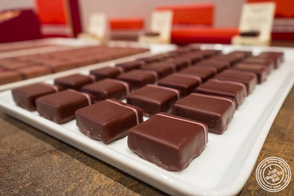 Floral and fruit bouquet chocolate at La Maison du Chocolat, Upper East Side, NYC, New York