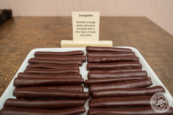 Orangettes at La Maison du Chocolat, Upper East Side, NYC, New York