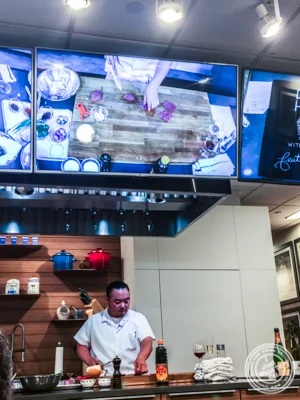 Chef Hooni Kim at De Gustibus Cooking School at Macy's, NYC, NY