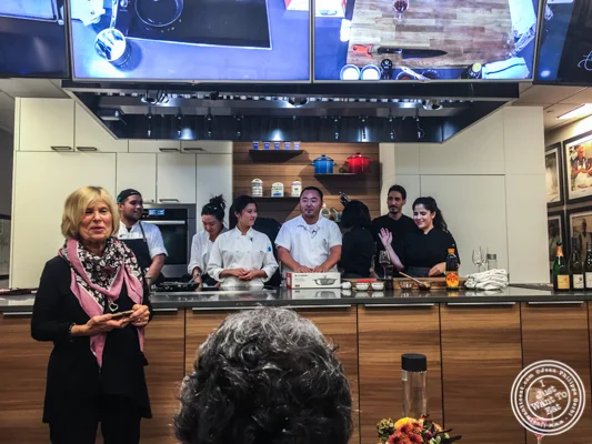 Arlene Feltman Sailhac, founder of De Gustibus Cooking School