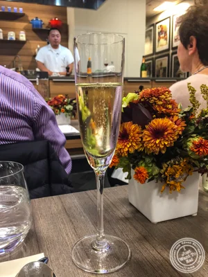 Crémant d'Alsace brut from Camille Braun at De Gustibus Cooking School at Macy's, NYC, NY