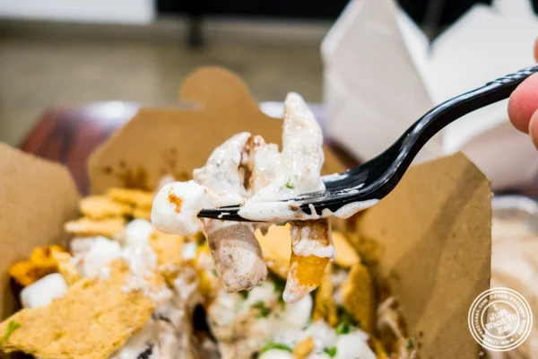 S'more French fries at Sticky's Finger Joint in Hell's Kitchen, NYC