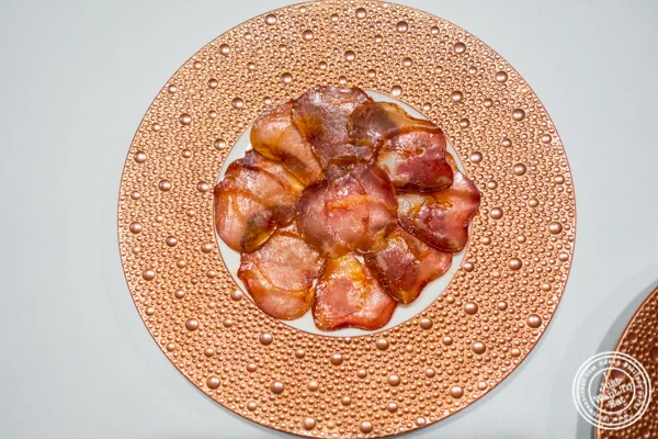 Lomo at Petrossian in NYC, New York