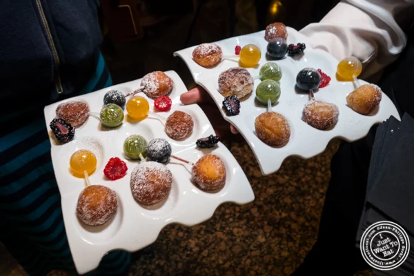 Beignets at Petrossian in NYC, New York