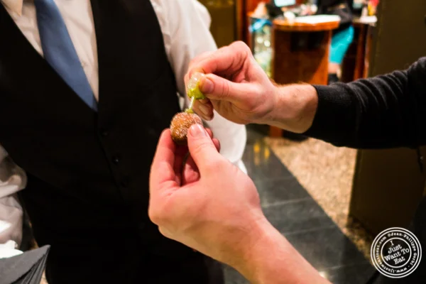 Beignets at Petrossian in NYC, New York