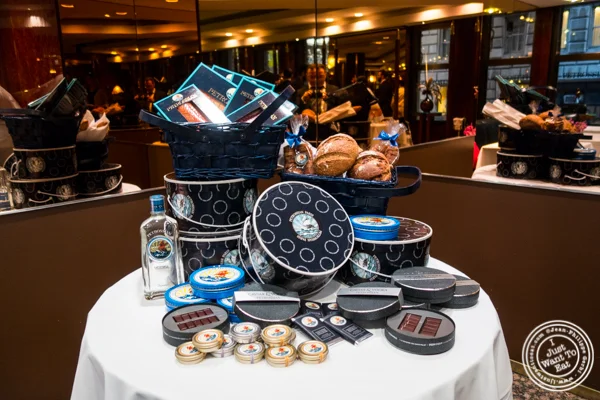 Display at Petrossian in NYC, New York