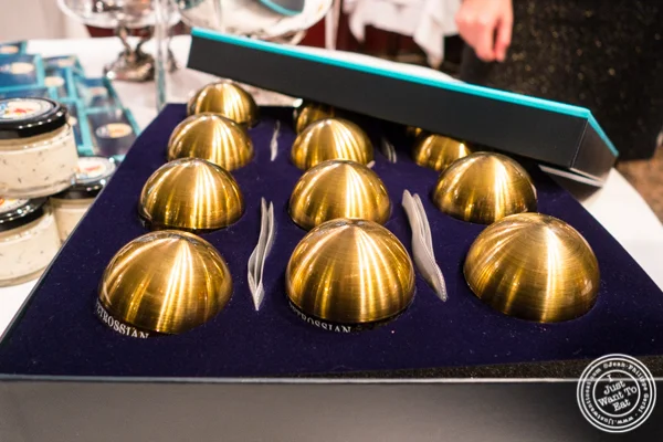 12 Days of Caviar Tiger's Eye Collection at Petrossian in NYC, New York