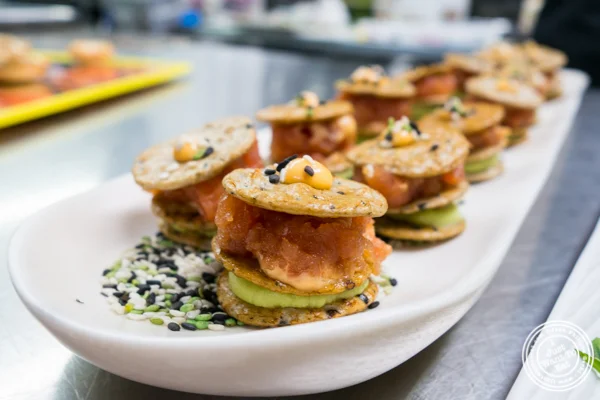 Spicy tuna tartare from Marcia Selden Catering