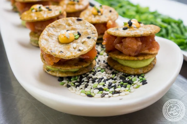 Spicy tuna tartare from Marcia Selden Catering