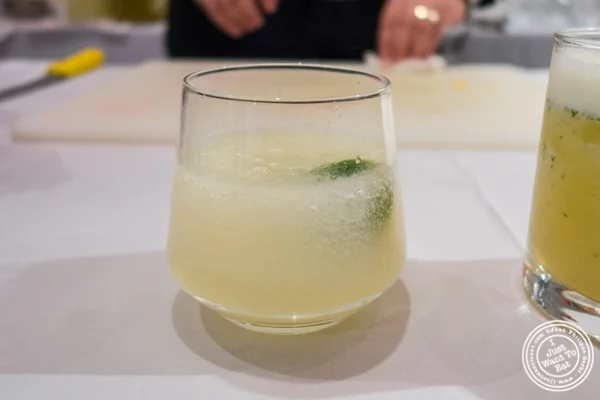 Frozen margarita made by Jeffrey Selden from Marcia Selden Catering