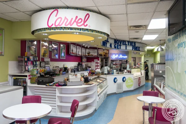 Inside Carvel in Woodside, Queens