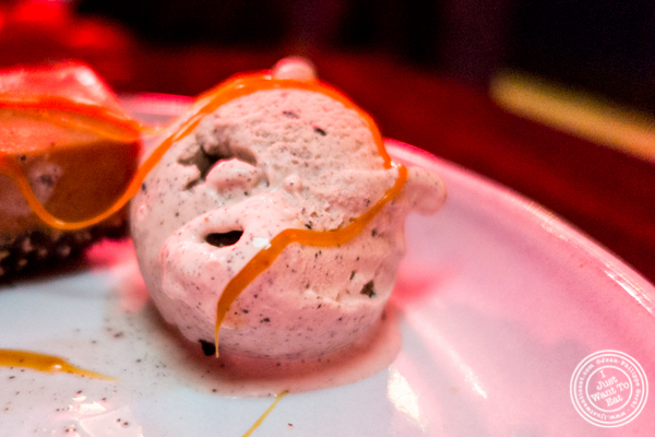 Sesame ice cream at Chaan Teng in Hell's Kitchen, NY