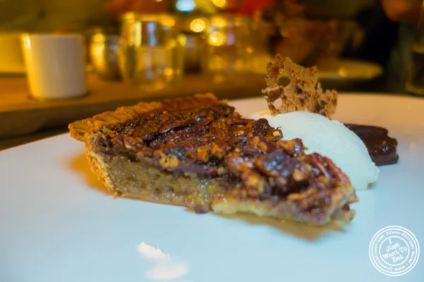 Pecan pie at The Wayfarer in NYC, NY