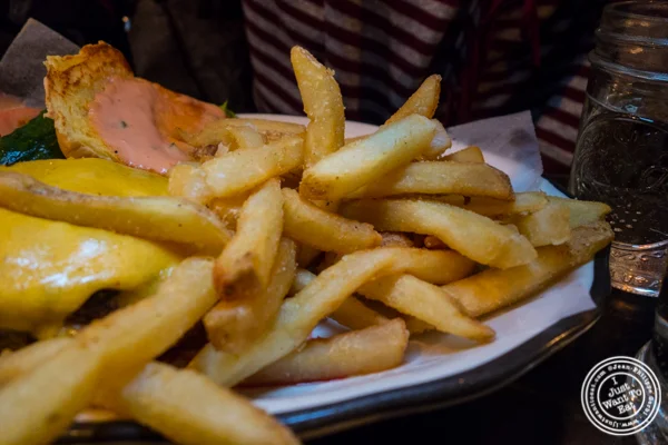 French fries at Black Tap Burger, Meatpacking District, NYC