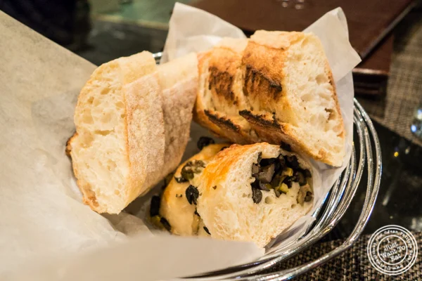 Bread basket at Gaby, NYC, NY