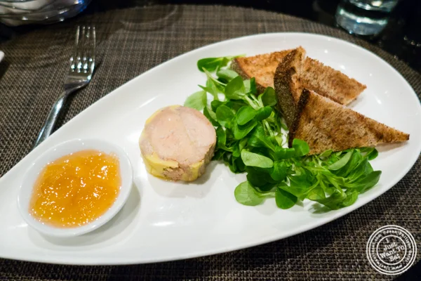 Foie gras au torchon at Gaby, NYC, NY