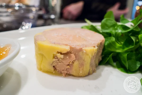Foie gras au torchon at Gaby, NYC, NY