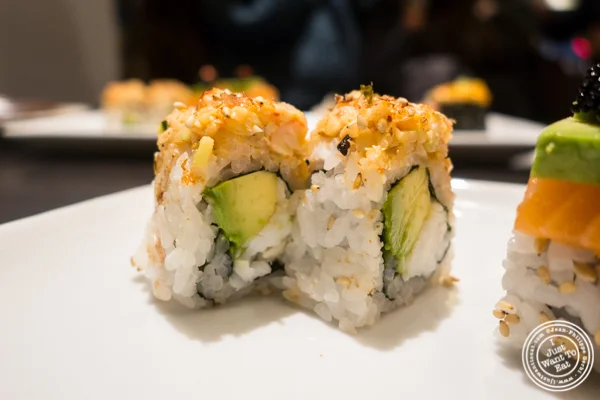 California king crab roll at Haru in Hell's Kitchen, NYC, NY
