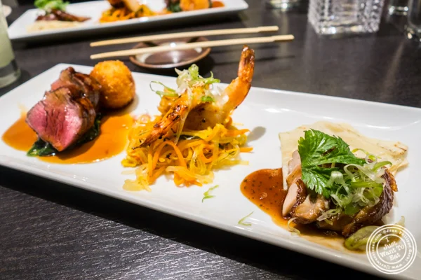 Entrees at Haru in Hell's Kitchen, NYC, NY