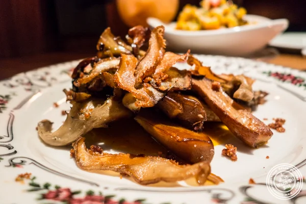 Royale trumpet a la plancha at Butter in NYC, NY