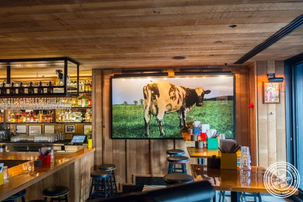 Dining room at Salvation Burger in NYC, NY